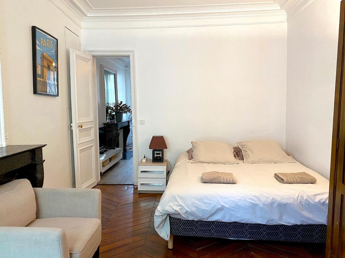 Real Parisian Apartment With 2 Bedrooms And Ac Luaran gambar